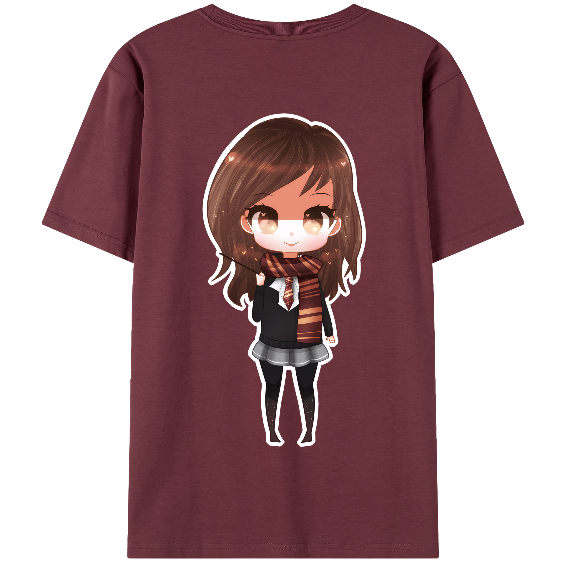 （画像用） Harry Potter ハリー・ポッターシリーズ 綿100％半袖Tシャツ（背面プリント）